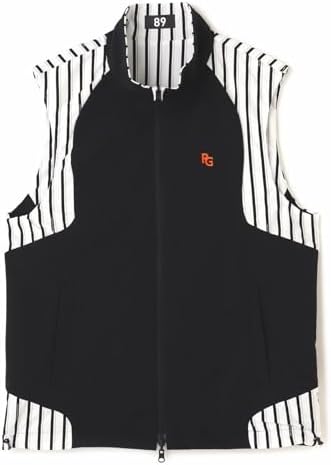 新品未使用　パーリーゲイツ　リバーシブルベスト　サイズM PEARLY GATES パーリーゲイツ リバーシブルベスト 総柄 ネイビー